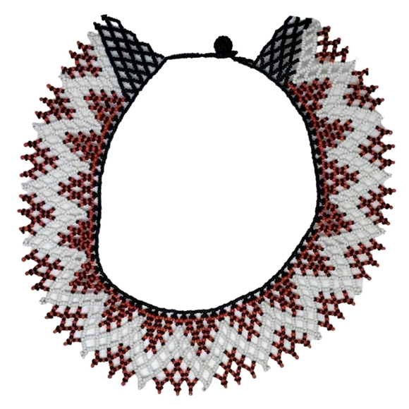 Hand Crafted Jewelry - Handcrafted seed bead necklace